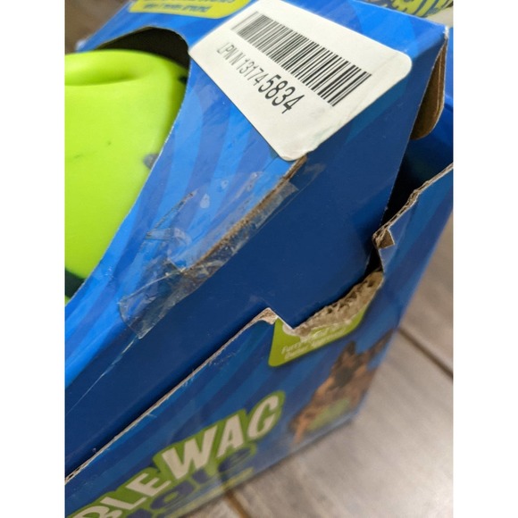 New Wobble Wag Giggle Dog Toy as seen on tv GREEN INDOOR OUTDOOR BALL - Picture 5 of 9